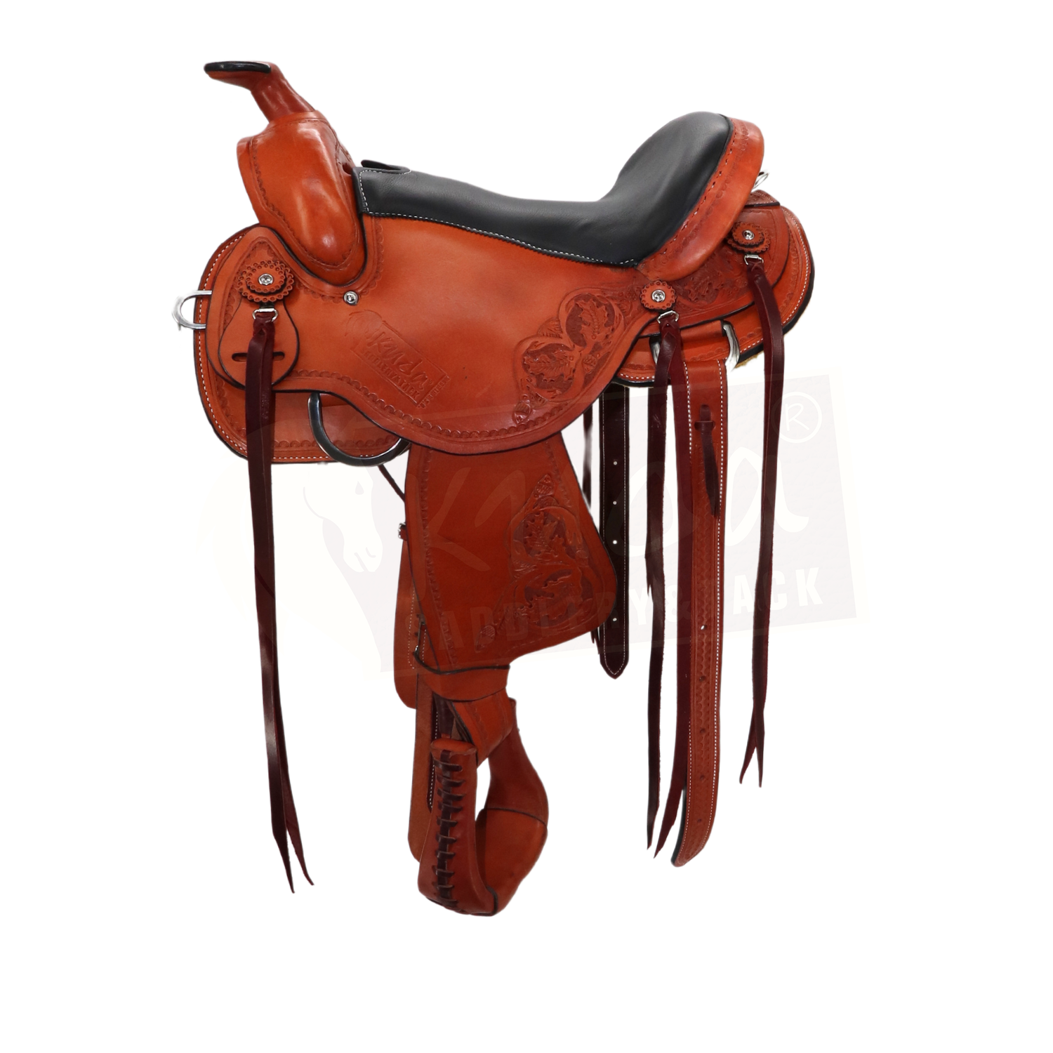 Wood Horse Equestrians All Purpose Soft Western Bareback Synthetic Full Suede Treeless Horse Saddle Comfort Handmade shops PleasureTrail10-18