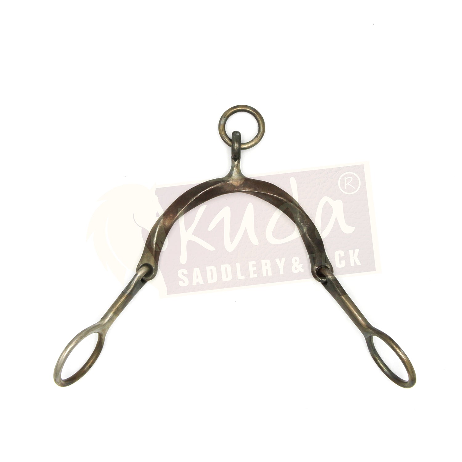 Metal Noseband - Black Steel Twisted with 1 Ring – kudastore